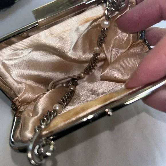 Collection of 7 Small Beaded Purses Fancy Formal Cocktail Wedding Prom - Picture 13 of 15